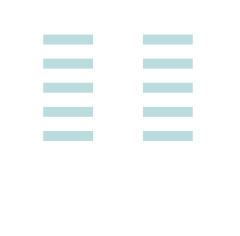 Decorative icon - white open book