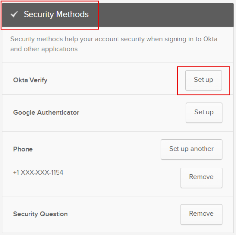 Security Methods image
